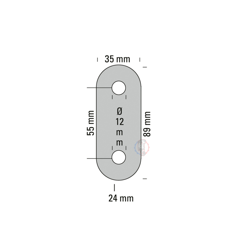 Silent Bloc Ø12 35mm x 89mm Powersprint - swapland -