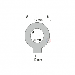 Silent Bloc Ø30 55mm Powersprint- swapland - 2