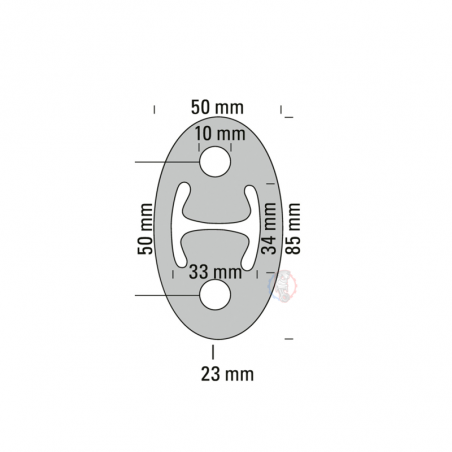 Silent Bloc 50mm x 85mm Powersprint-swapland-