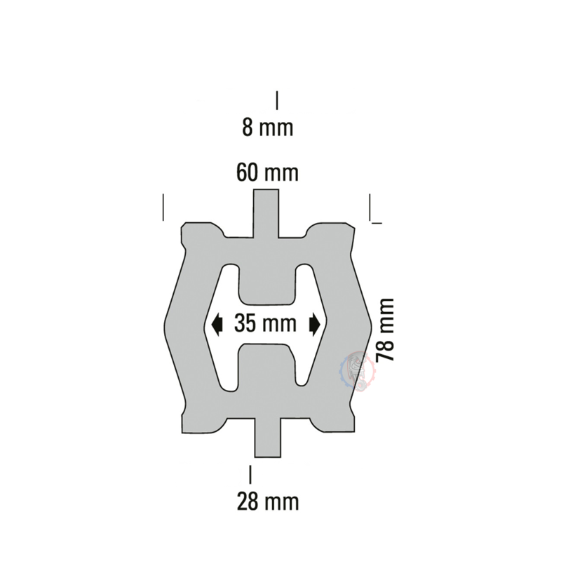 Silent Bloc 60mm x 78mm Powersprint - swapland-