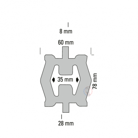 Silent Bloc 60mm x 78mm Powersprint - swapland-