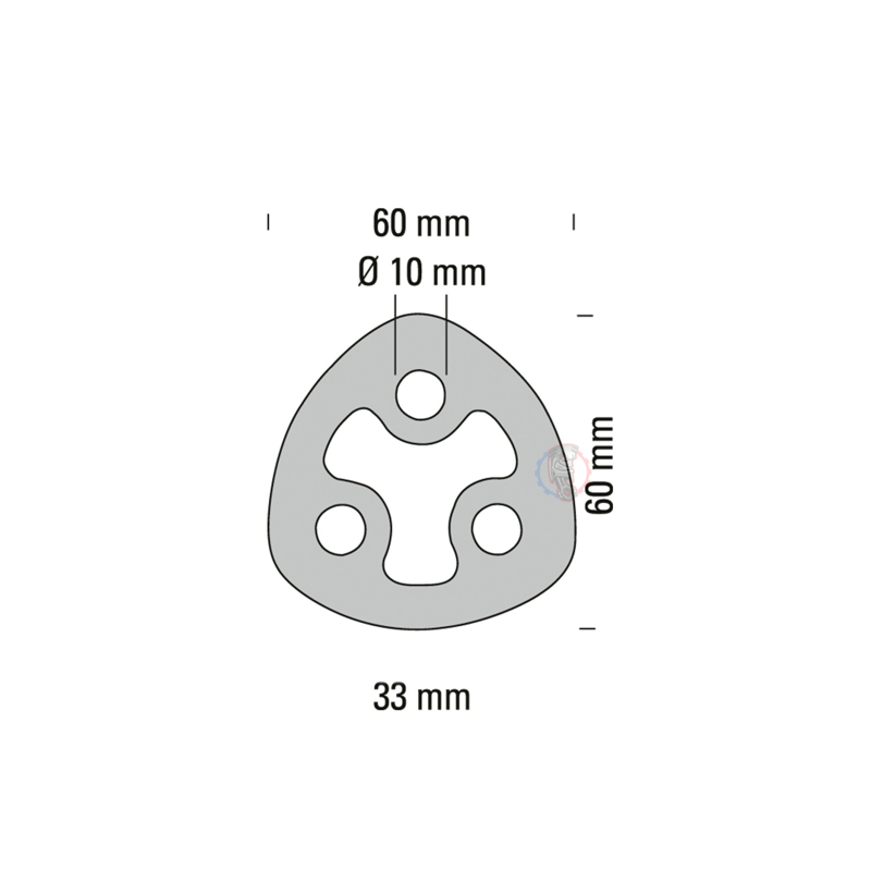 Silent Bloc Ø10 60 x 60 Powersprint - swapland -