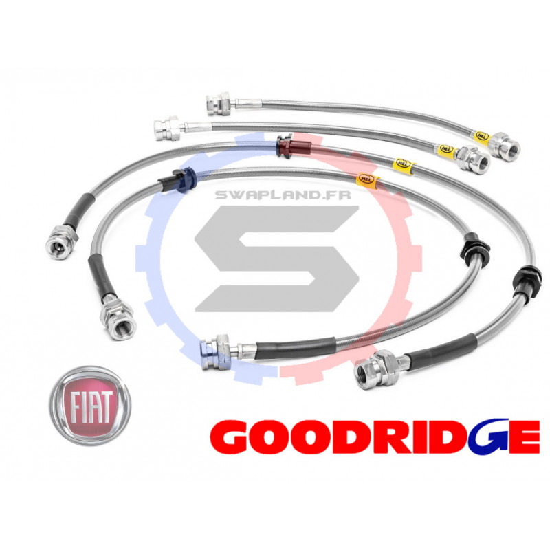 Durite aviation Goodridge pour Fiat 500 0,5/0,6l 1975-1976 