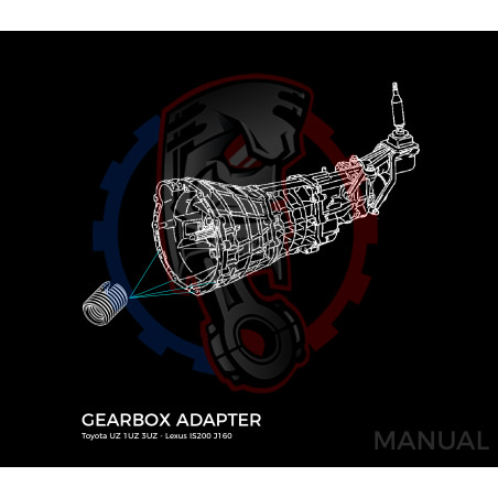 Entretoise moteur Toyota JZ 1JZ 2JZ boîte de vitesses manuelle Lexus IS200 J160 Aisin AZ6 1G-FE (1ère gen)
