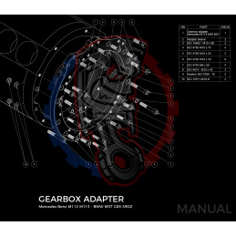 Entretoise moteur Mercedes-Benz V8 M113 V6 M112 boîte de vitesses manuelle BMW M50-M57 2