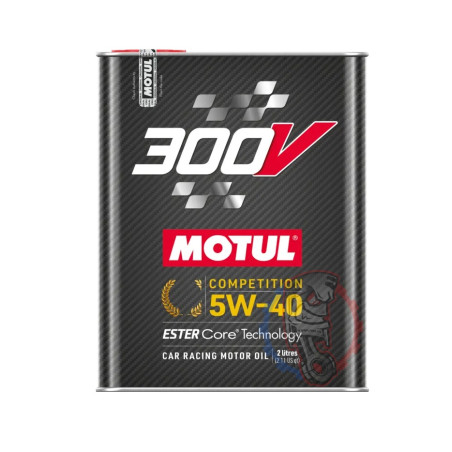 Huile moteur Motul 5W40 300V Compétition 2L 110817 - Swapland -