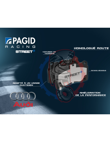 PAGID RACING STREET+ Audi A3 