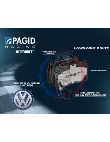 PAGID RACING STREET+ Volkswagen ROUTAN 