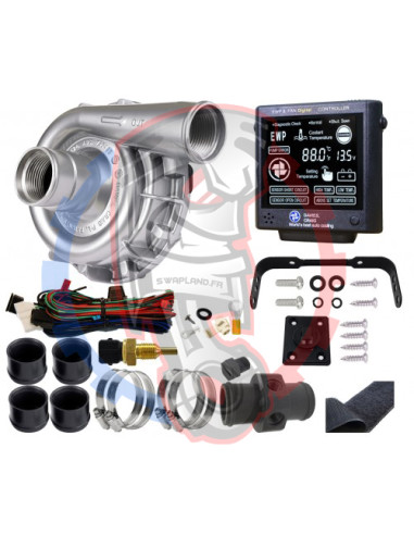 Combo pompe à eau EWP115 alu et son contrôleur