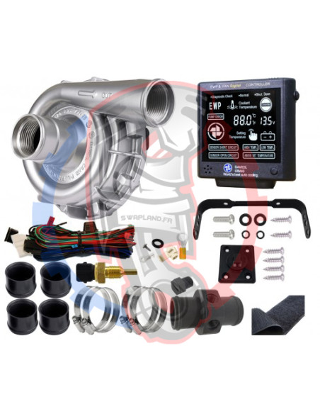 Combo pompe à eau EWP115 alu et son contrôleur