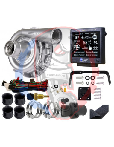 Combo pompe à eau électrique alu EWP150 et son contrôleur