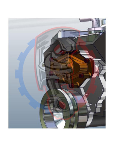 Plaque et joint d'adaptation GM Holden 3