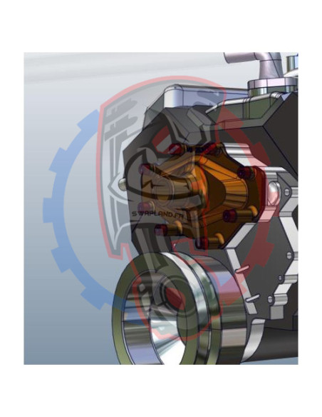Plaque et joint d'adaptation GM Holden 3