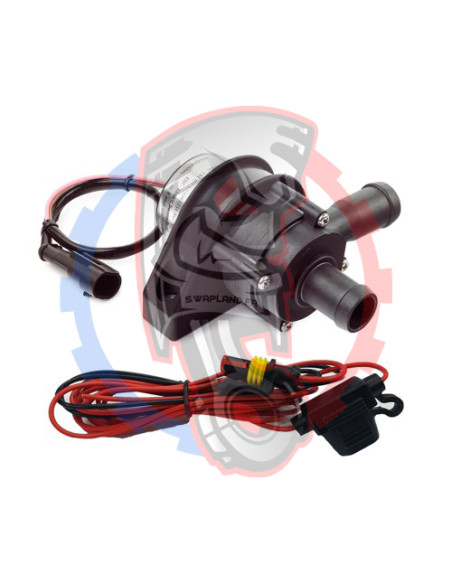 Pompe à eau à moteur brushless 23L/min 12V et ses faisceaux