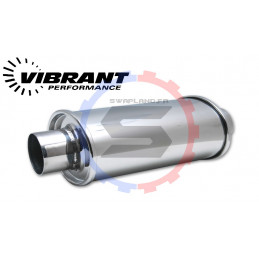 Silencieux ovale Vibrant diamètre 89 mm - SWAPLAND -