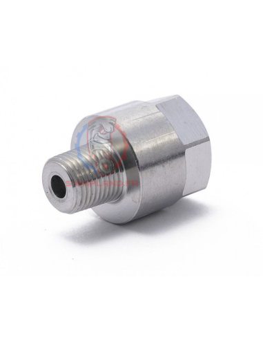 Adaptateur 1/8 Npt mâle vers 10x100 femelle -SWAPLAND-