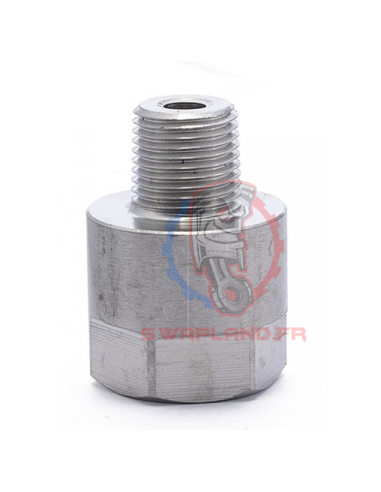 Adaptateur 1/8 Npt mâle vers 10x100 femelle -SWAPLAND-