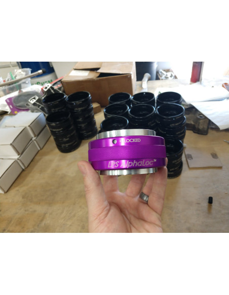 Kit V-band aluminium LPS Alphaloc ø 76 mm - SWAPLAND