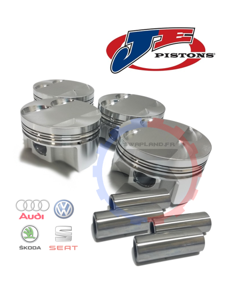 Audi 2.5L EA855 EVO RV10.0 kit piston forgé JE