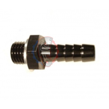 Raccord aluminium 14x150 vers durite 8mm