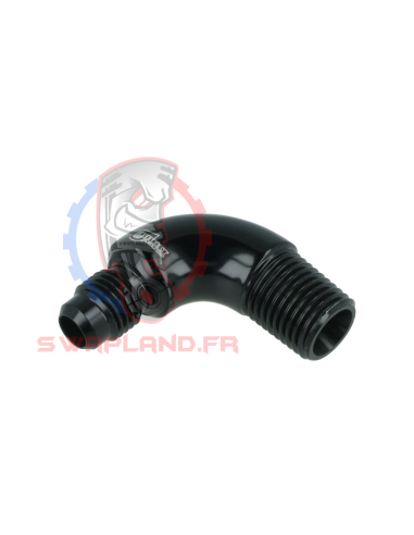 Raccord 90° Dash mâle vers 1/4 Npt Boost Product