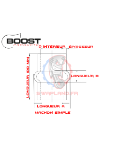 Amortisseur simple ou double silicone BOOST Products 2