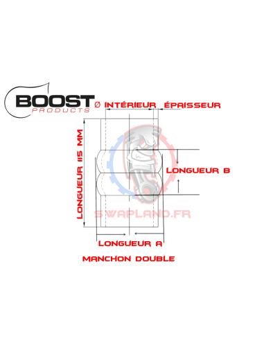 Amortisseur simple ou double silicone BOOST Products