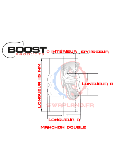 Amortisseur simple ou double silicone BOOST Products