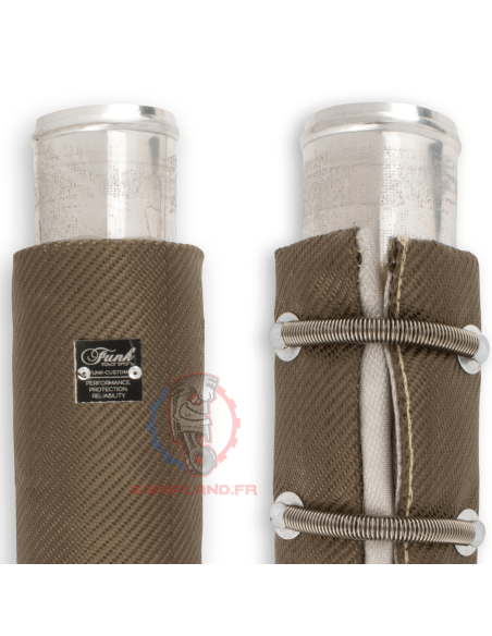 Couverture titane échappement Funk Motorsport - SWAPLAND -