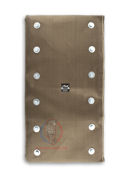 Couverture titane échappement Funk Motorsport - SWAPLAND -