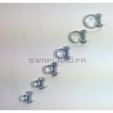 Collier de Serrage pour Durite de Dépression 6 à 22mm