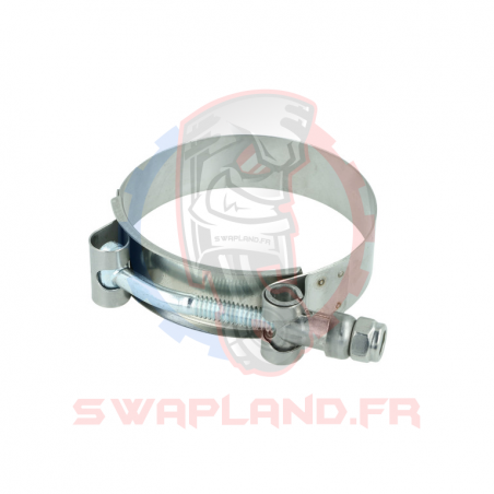 Collier t-bolt renforcé Ø 102 – 110 mm acier inoxydable 