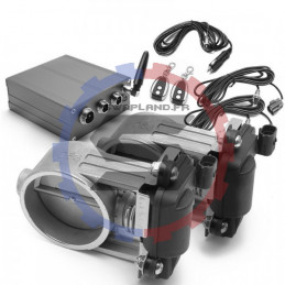 Valve d'échappement double à contrôle électrique télécommandé