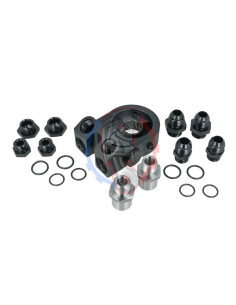 Plaque sandwich thermostatique M22x1.5mm (82°C) BOOST Products Noir