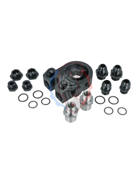 Plaque sandwich thermostatique M22x1.5mm (82°C) BOOST Products Noir