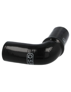 Amortisseur silicone 90° QSP Products bleu ou noir Ø51 à 102mm 2