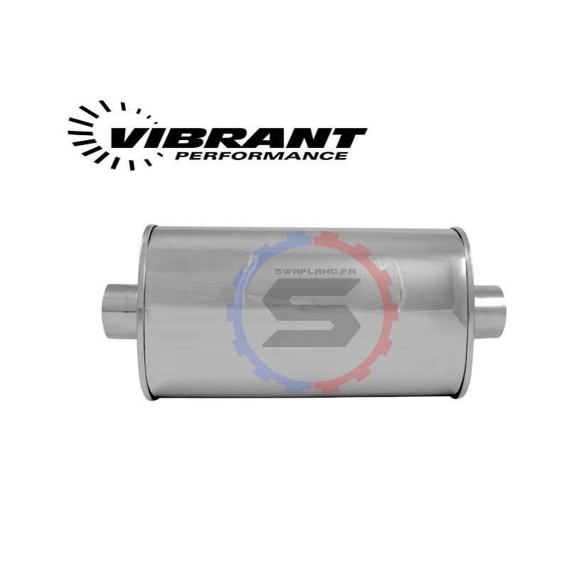 Echappement inox ovale Vibrant StreetPower 89