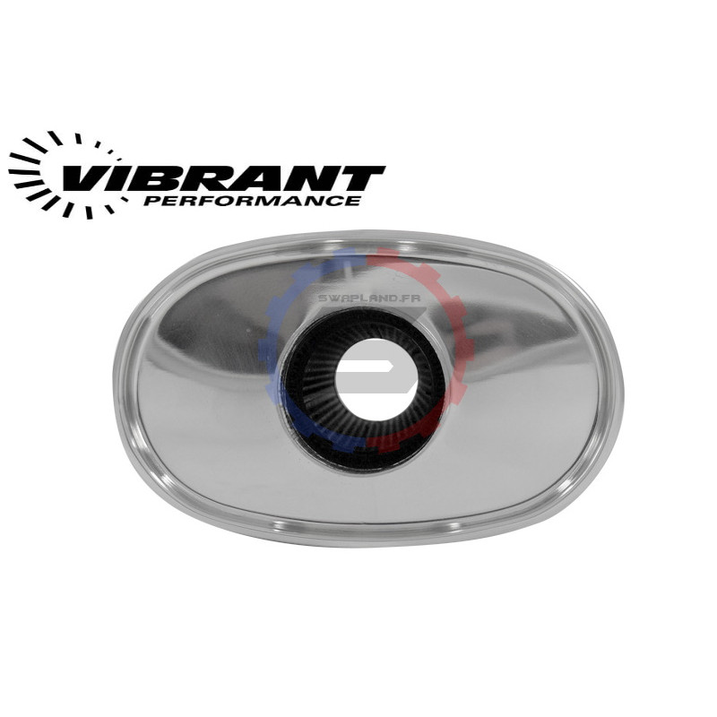 Echappement inox ovale Vibrant StreetPower 89