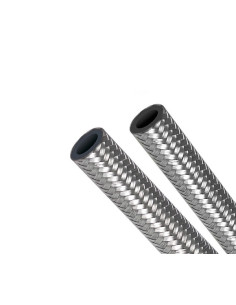 Durite renforcée inox/nylon – Haute résistance pour carburant et huile 2