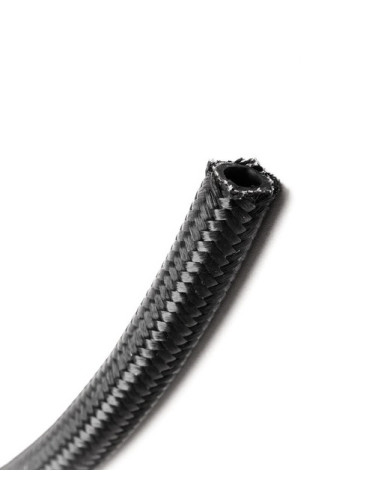 Durite renforcée inox/nylon – Haute résistance pour carburant et huile