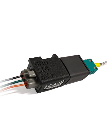 CanCheked TCC01 Convertisseur Thermocouple Type K et DTM 3 voies