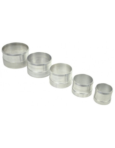 Embouts CNC intercooler aluminium  – 51 à 102mm – À souder