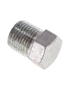 Bouchon mâle 6 pans acier galvanisé HP – 1/8 NPT – Haute pression