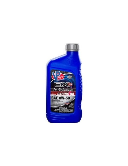 VP Racing EX-HP 0W-50 Hi-Performance Racing Oil - Huile de Moteur 946ml