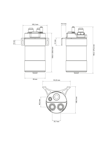 Récupérateur d’huile universel Nuke Performance – 1 L