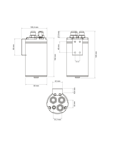 Récupérateur d’huile universel carbone Nuke Performance – 0.75 L