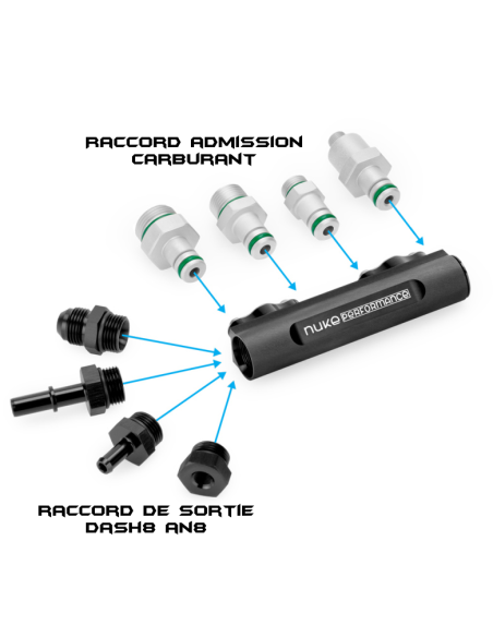 Rampe pour pompe filtre carburant Nuke performance
