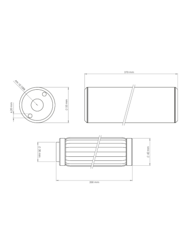 Filtre à carburant PF200 10 microns AN-10 Nuke performance