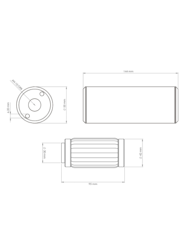 Filtre à carburant fin 10/100 microns AN-10 Nuke performance