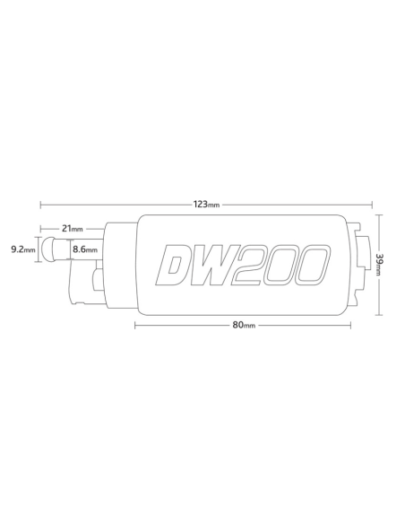 Pompe à carburant immergée Deatschwerks DW200